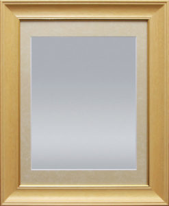 木地四つ切額【寸六タイプ】